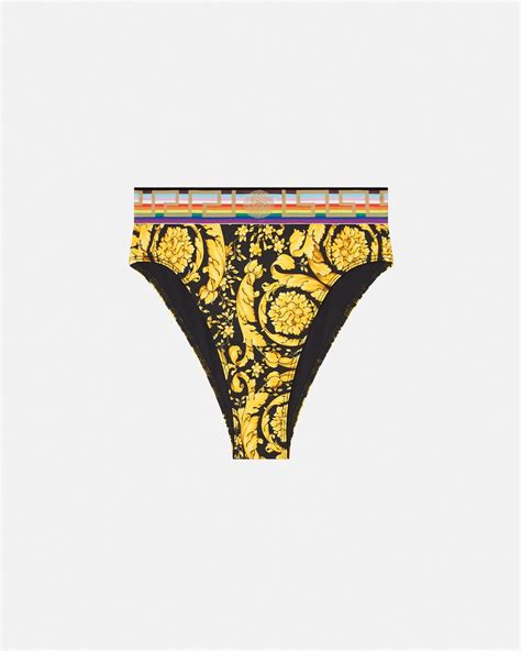 versace men beachwear|versace barocco bikini.